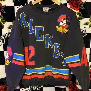 Vintage 80s Mickey Mouse Sweatshirt SZ M